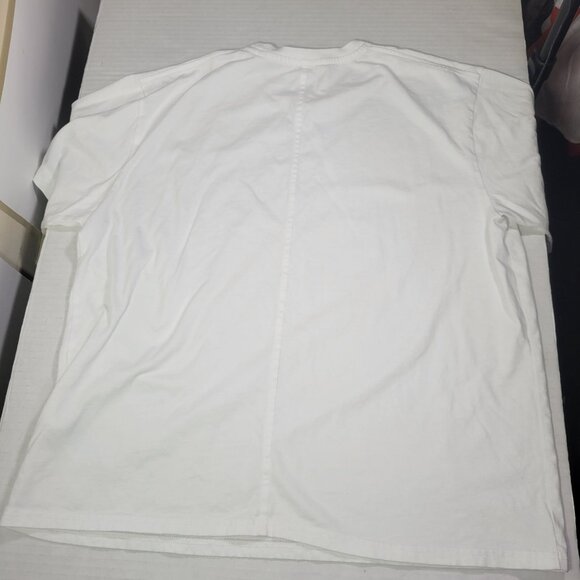 Madewell White Refined Easy Crewneck T-Shirt Size Medium - Picture 6 of 6